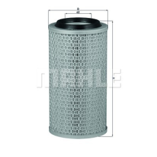 Фільтр повітряний VW LT 28-35 I, LT 40-55 I 2.4D 78-92 (KNECHT)