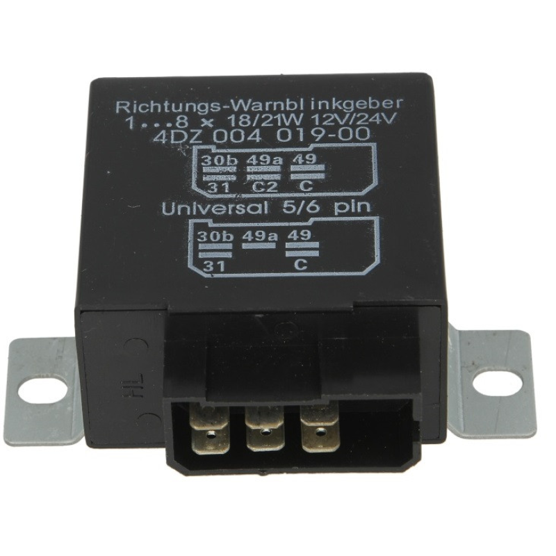 Реле поворотів 24V (6pin) Man, Mercedes, Setra, Iveco, Volvo Реле поворотів 24V (6pin) Man, Mercedes, Setra, Iveco, Volvo
