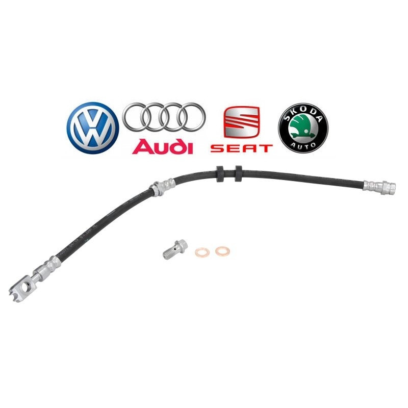 Шланг гальм передній SKODA FABIA I / II, ROOMSTER; VW FOX, POLO, XL1; SEAT CORDOBA, IBIZA III / IV 99-15