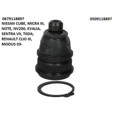 Шарова опора RENAULT CLIO III, MODUS; NISSAN CUBE, MICRA III, NOTE, NV200/EVALIA, SENTRA VII, TIIDA 03-