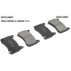 Колодки передні TESLA MODEL 3, MODEL Y 17-